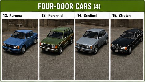 gta 3 vehicles